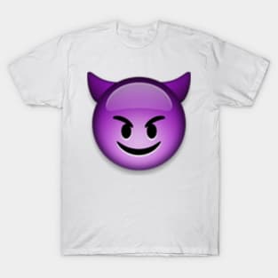 smiling face with horns T-Shirt